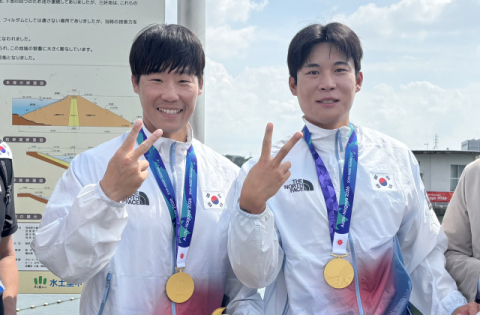 한국 카누, 아시안게임 금메달 추가…조광희·김효빈 2관왕