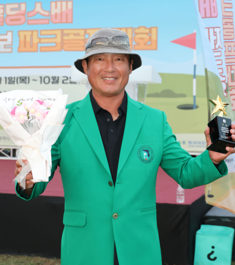 남자부 우승 안성용 “파크골프만의 독특한 매력에 푹 빠졌습니다” [부산일보 파크골프대회]