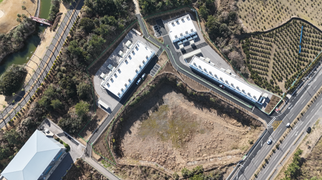 제주 북촌 전력저장발전소(BESS) 전경. 동서발전 제공