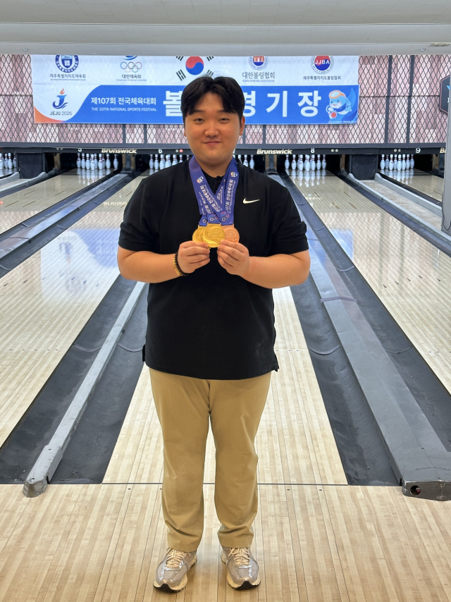 제주도에서 열리고 있는 전국체전에서 금메달 2개·동메달 1개를 획득한 지근. 지근 제공