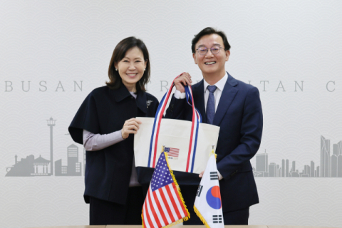 전재수 시장, 미셸 박 스틸 주한미국대사 접견